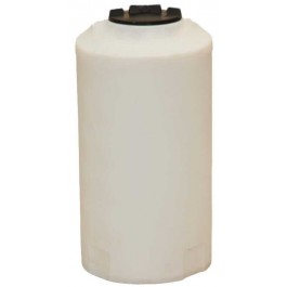 90 Gallon Heavy Duty Dura-Cast White Vertical Storage Tank