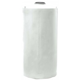 165 Gallon Heavy Duty Dura-Cast White Vertical Storage Tank