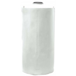 250 Gallon Dura-Cast White Vertical Storage Tank
