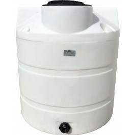 330 Gallon Dura-Cast White Vertical Storage Tank