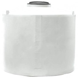 500 Gallon Heavy Duty Dura-Cast White Vertical Storage Tank