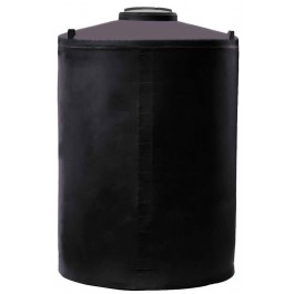 850 Gallon Dura-Cast Black Plastic Vertical Water Storage Tank