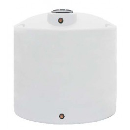 1550 Gallon Dura-Cast White Vertical Storage Tank