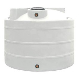 1650 Gallon Heavy Duty Dura-Cast White Vertical Storage Tank