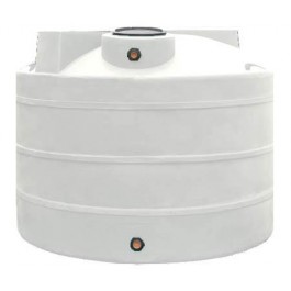 1650 Gallon Dura-Cast White Vertical Storage Tank