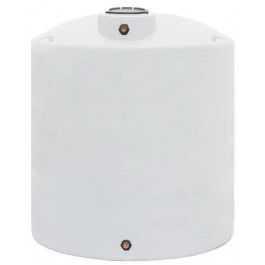 1700 Gallon Heavy Duty Dura-Cast White Vertical Storage Tank