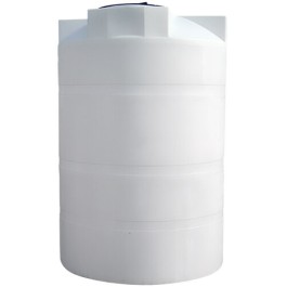 1025 Gallon CRMI White Plastic Vertical Storage Tank