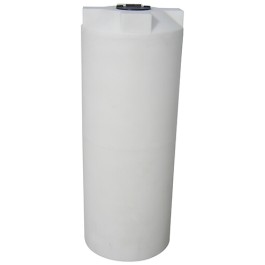110 Gallon CRMI White Plastic Vertical Storage Tank