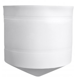 775 Gallon CRMI White Cylindrical Cone Bottom Tank