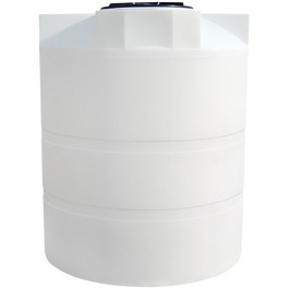 825 Gallon CRMI White Plastic Vertical Storage Tank