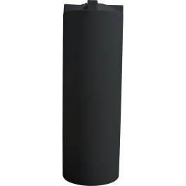 310 Gallon CRMI Black Plastic Vertical Water Storage Tank