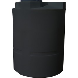 450 Gallon CRMI Black Plastic Vertical Water Storage Tank