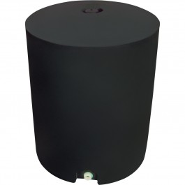 50 Gallon CRMI Black Plastic Vertical Water Storage Tank