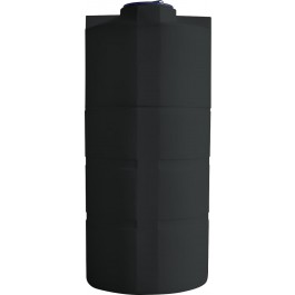 750 Gallon CRMI Black Plastic Vertical Water Storage Tank