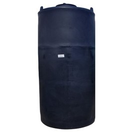 700 Gallon Dura-Cast Black Plastic Vertical Water Storage Tank