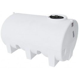 1200 Gallon Enduraplas Natural White Horizontal Leg Tank