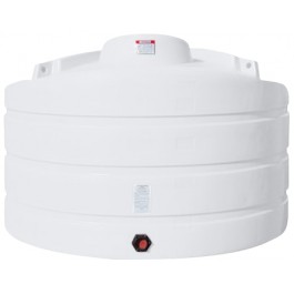 1125 Gallon Enduraplas Natural White Vertical Storage Tank