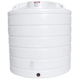 1750 Gallon Enduraplas Natural White Vertical Storage Tank
