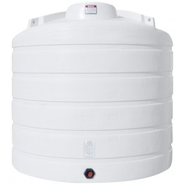 3200 Gallon Enduraplas Natural White Vertical Storage Tank
