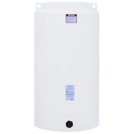 340 Gallon Enduraplas Natural White Vertical Storage Tank