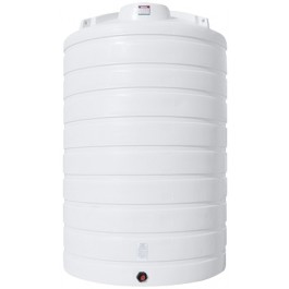 6000 Gallon Enduraplas Natural White Vertical Storage Tank