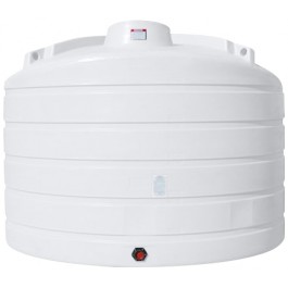 6011 Gallon Enduraplas Natural White Vertical Storage Tank