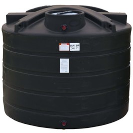 1350 Gallon Enduraplas Black Vertical Water Tank