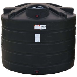 1350 Gallon Enduraplas Black Vertical Water Tank