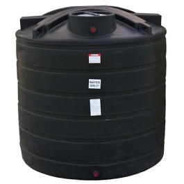 1750 Gallon Enduraplas Black Vertical Water Tank