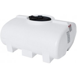 200 Gallon Enduraplas Natural White Horizontal Leg Tank w/Sump