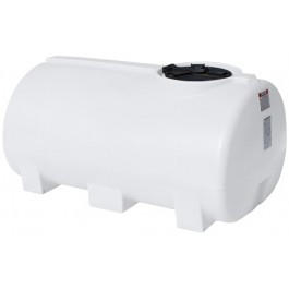 400 Gallon Enduraplas Natural White Horizontal Leg Tank w/Sump