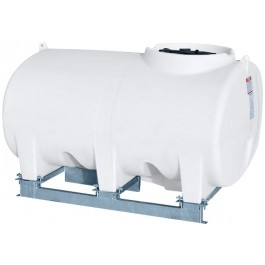 500 Gallon Horizontal Sump Bottom Leg Tank w/ Frame