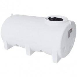 800 Gallon Enduraplas Natural White Horizontal Leg Tank w/Sump