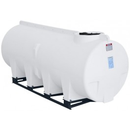 1010 Gallon Horizontal Sump Bottom Leg Tank w/ Frame