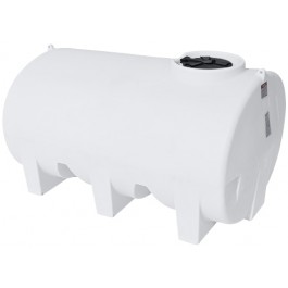 1200 Gallon Enduraplas Natural White Horizontal Leg Tank w/Sump