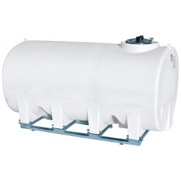 1900 Gallon Horizontal Sump Bottom Leg Tank w/ Frame