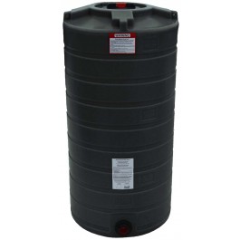 150 Gallon Enduraplas Black Vertical Water Tank