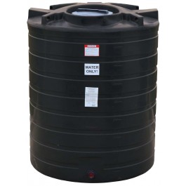 870 Gallon Enduraplas Black Vertical Water Tank