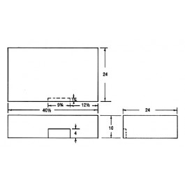 37 Gallon Marine Holding Tank