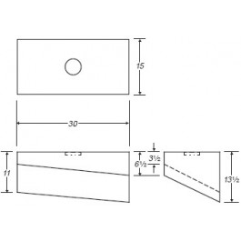 17 Gallon Marine Holding Tank