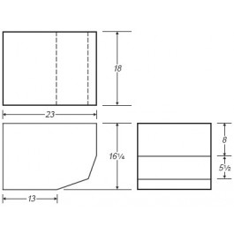 23 Gallon Marine Holding Tank