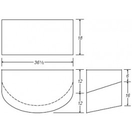 40 Gallon Marine Holding Tank