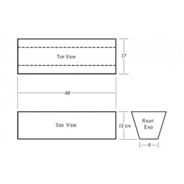 35 Gallon Marine Holding Tank