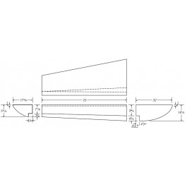 70 Gallon Marine Holding Tank