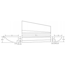 70 Gallon Marine Holding Tank