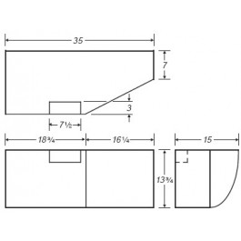 20 Gallon Marine Holding Tank