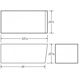 100 Gallon Marine Holding Tank