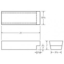 9 Gallon Marine Holding Tank