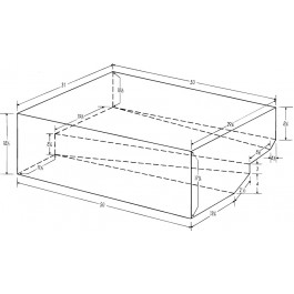 80 Gallon Marine Holding Tank