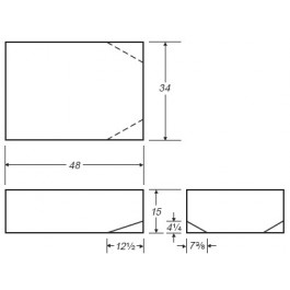 100 Gallon Marine Holding Tank